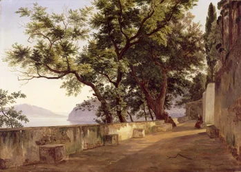 Garten der Kapuziner, in der Nähe von Sorrent, 1827